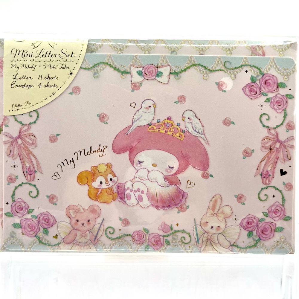 My Melody x Miki Takei Mini Letter Set